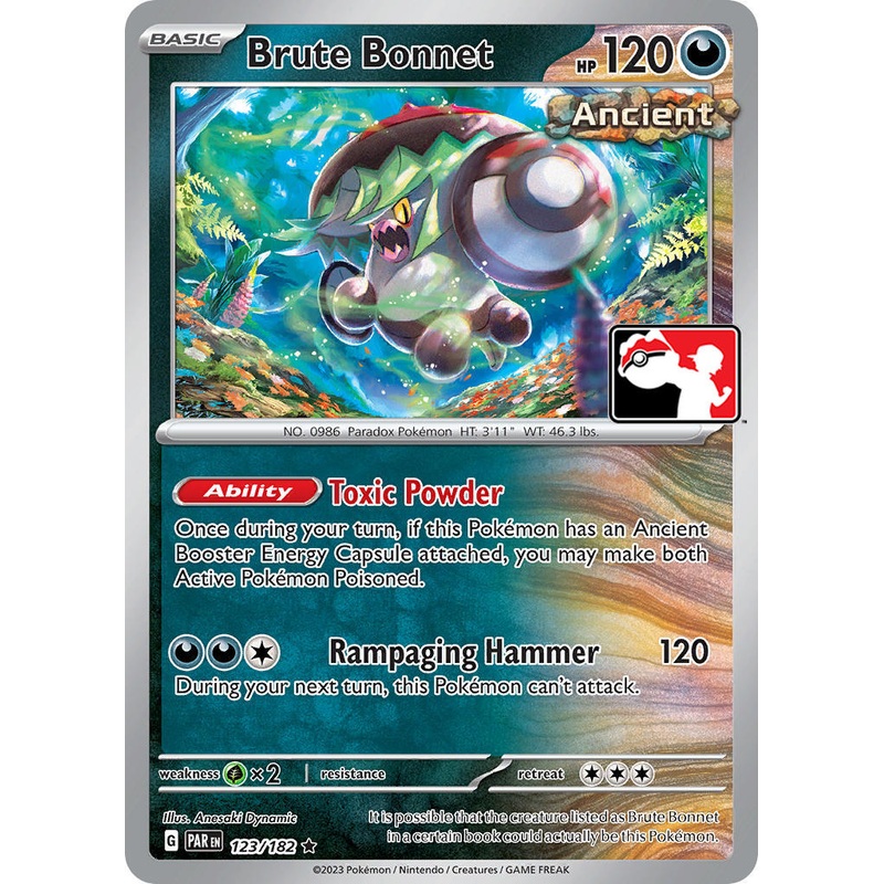 Brute Bonnet (123/182) [Prize Pack Series Five]