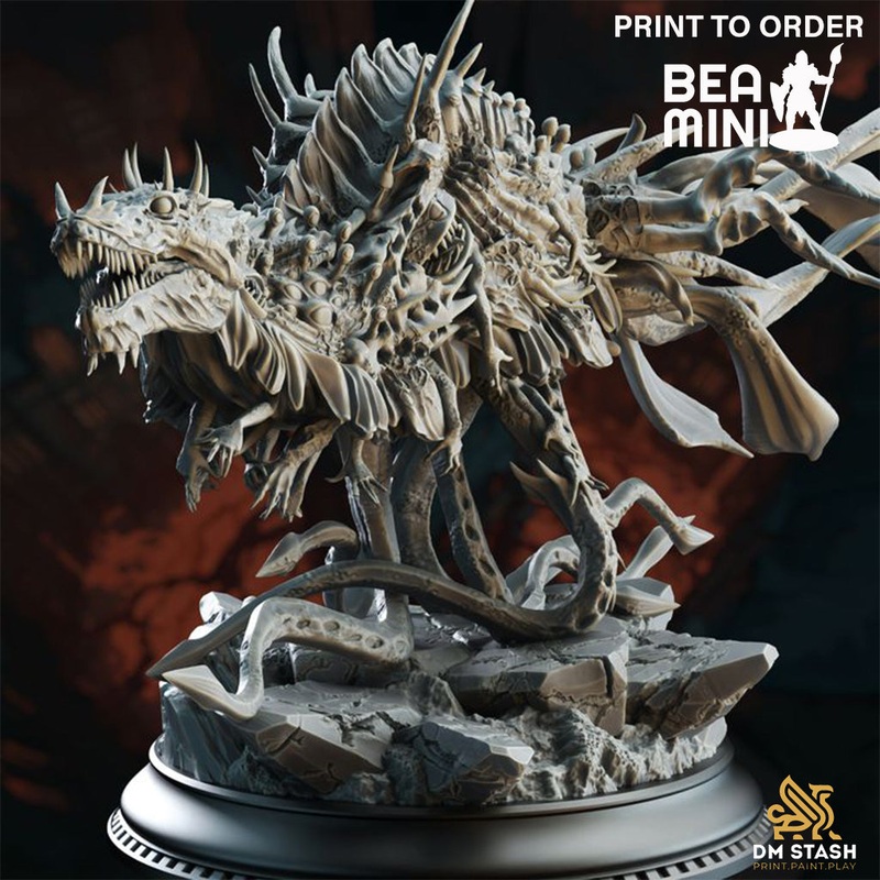 Eldritch Abomination Vessel – Ark of the Enlightened | BeaMini Print to Order Miniatures