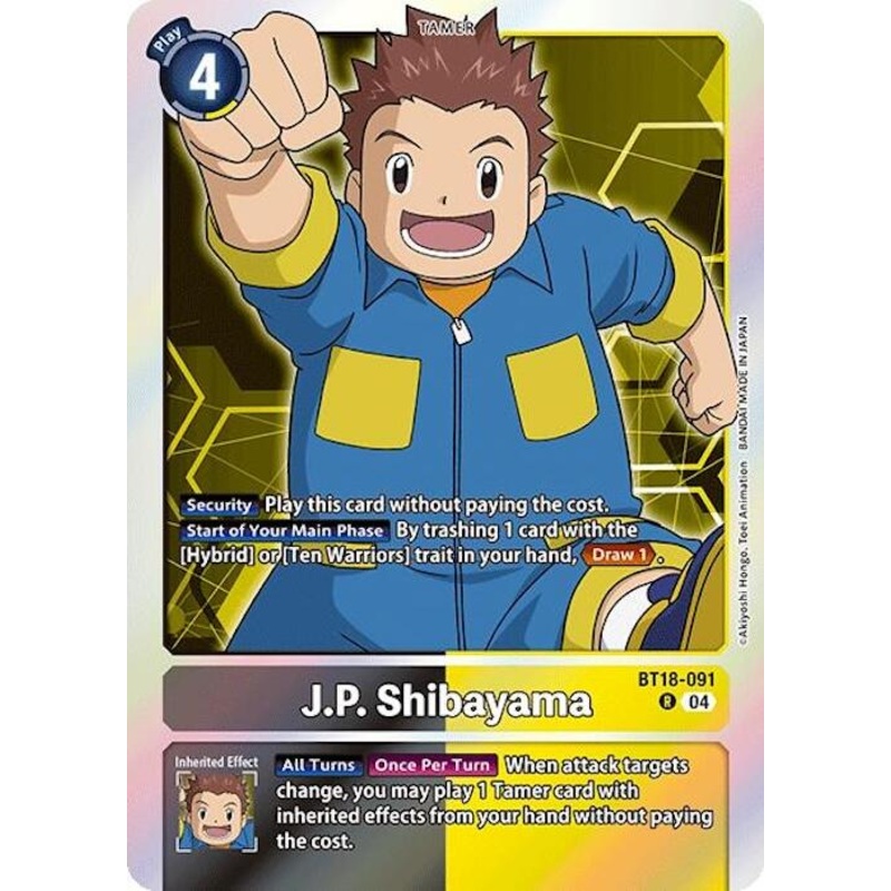 J.P. Shibayama [BT18-091] [Release Special Booster Ver.2.0]