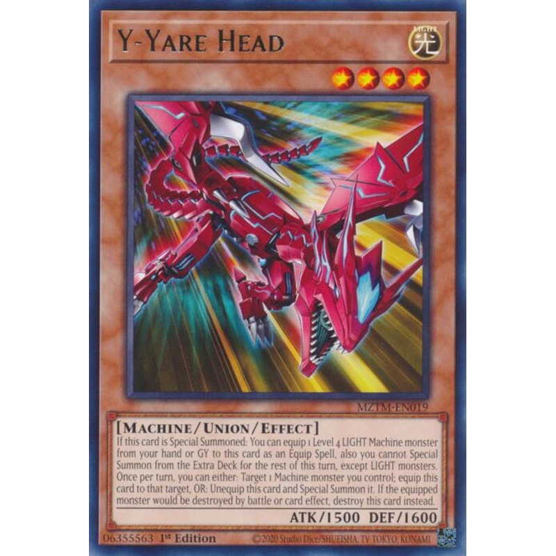 Y-Yare Head [MZTM-EN019] Rare