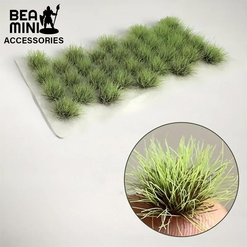 Bea Mini Basing Tufts – Bud Green 32 Tuft Pack