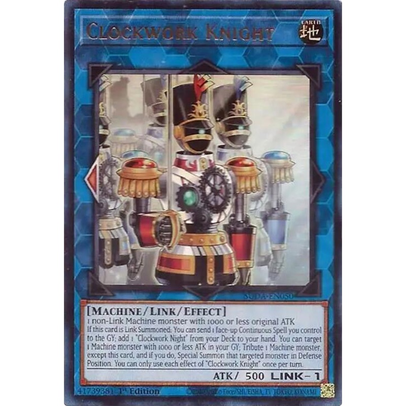 Clockwork Knight [SUDA-EN050] Ultra Rare