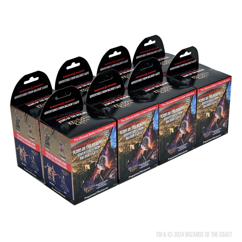 D&D Icons of the Realms Adventures from Baldur’s Gate Booster Brick