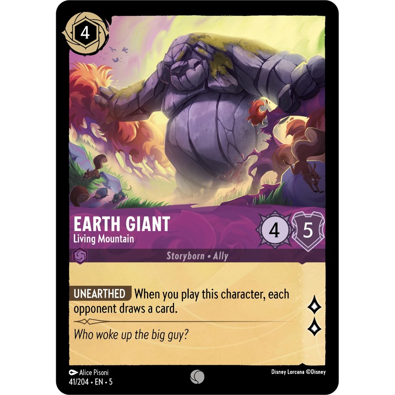 Earth Giant – Living Mountain (41/204) [Shimmering Skies]
