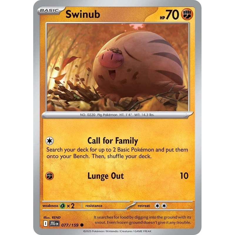 Swinub (077/159) [Scarlet & Violet: Journey Together]