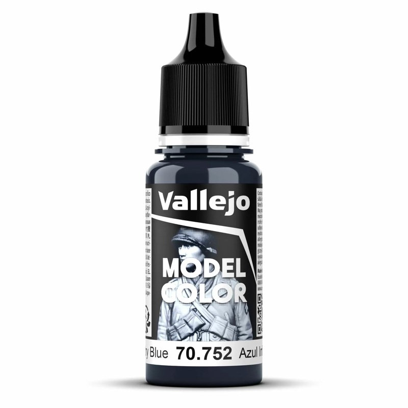 Vallejo Model Colour – Infantry Blue Paint (Single Bottle 18ml)