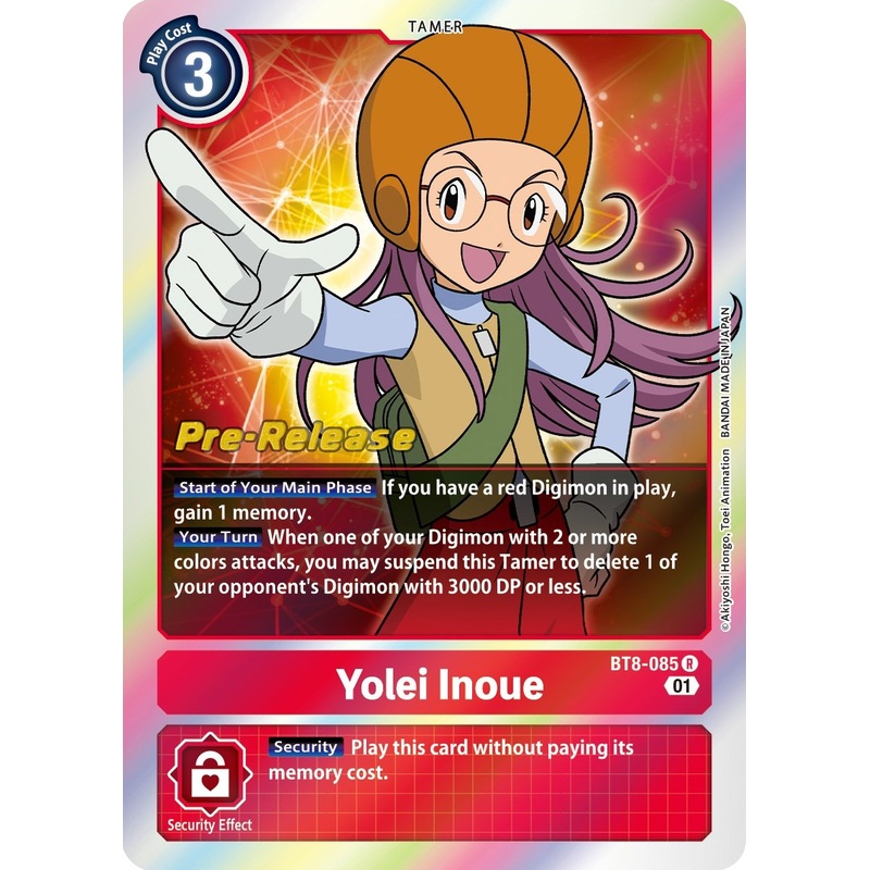 Yolei Inoue [BT8-085] [New Awakening Pre-Release Cards]
