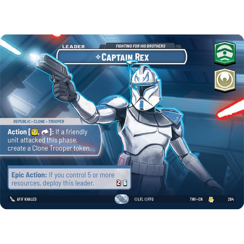 Captain Rex – Fighting For His Brothers (Showcase) (264) [Twilight of the Republic]