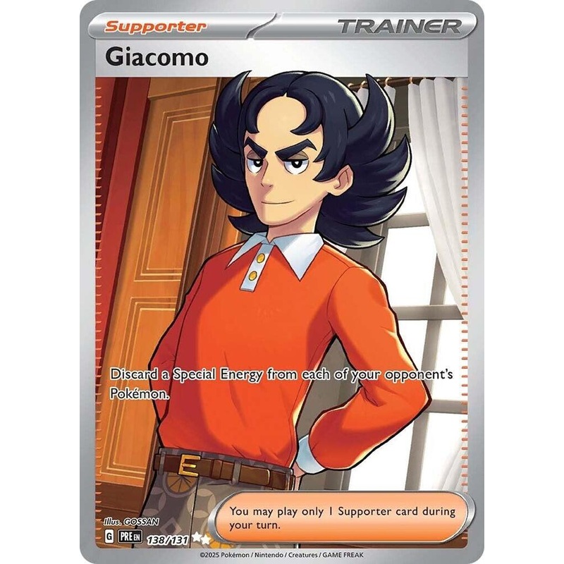 Giacomo (138/131) [Scarlet & Violet: Prismatic Evolutions]