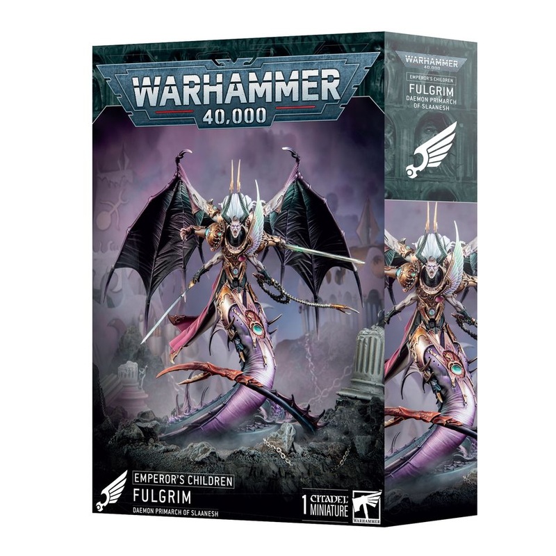 Wharhammer 40,000:  Emperor’s Children – Fulgrim, Deamon Primarch of Slaanesh