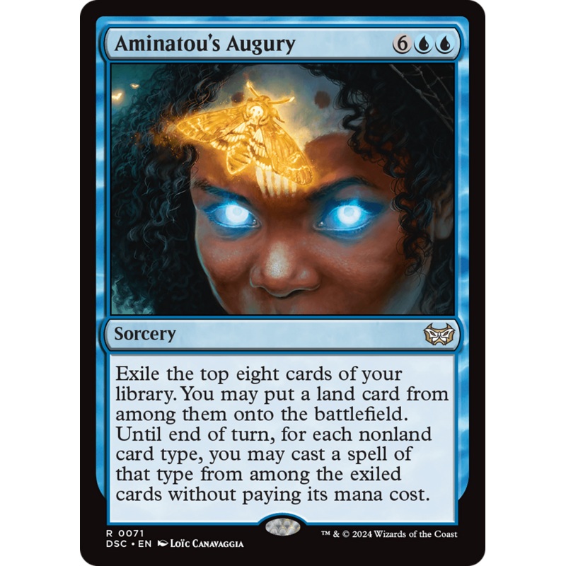Aminatou’s Augury [Duskmourn: House of Horror Commander]