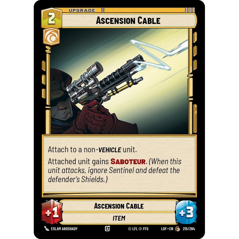 Ascension Cable (215/264) (215/264) [Legends of the Force]