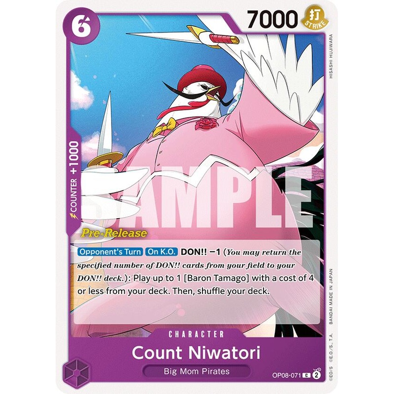 Count Niwatori [Two Legends Pre-Release Cards]