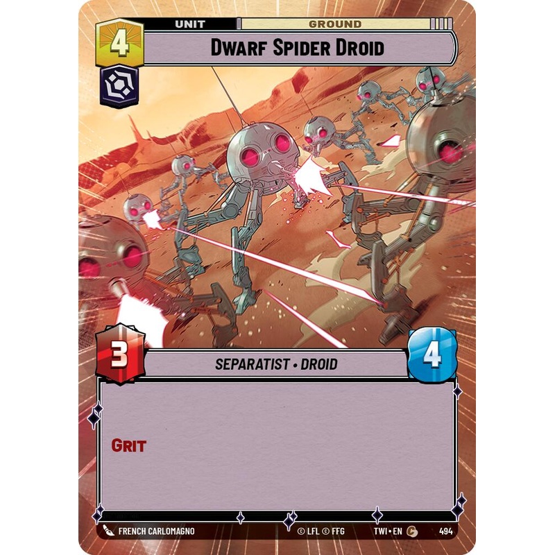 Dwarf Spider Droid (Hyperspace) (494) [Twilight of the Republic]