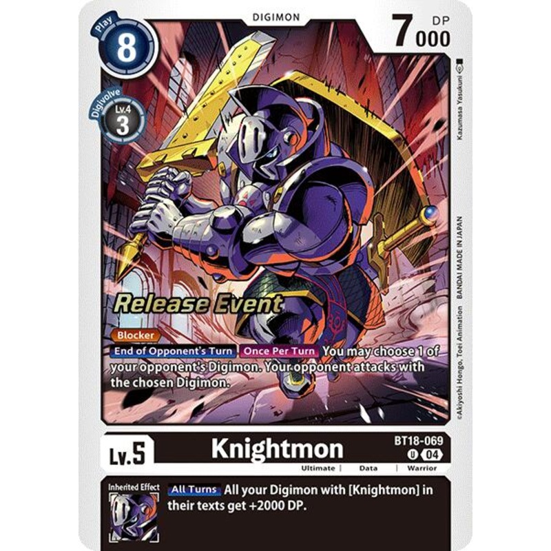 Knightmon [BT18-069] [Release Special Booster Ver.2.0 Promos]