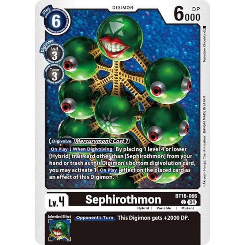Sephiromon [BT18-066] [Release Special Booster Ver.2.0]