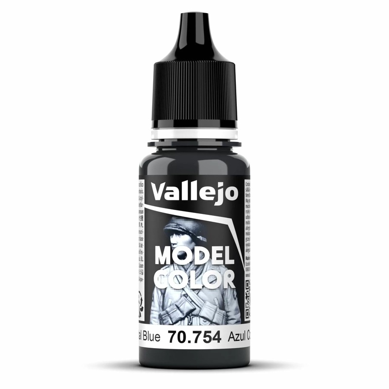 Vallejo Model Colour – Continental Blue (Single Bottle 18ml)