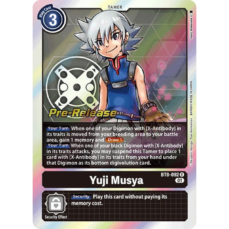 Yuji Musya [BT8-092] [New Awakening Pre-Release Cards]