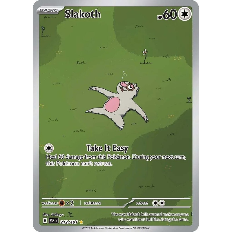 Slakoth (212/191) [Scarlet & Violet: Surging Sparks]