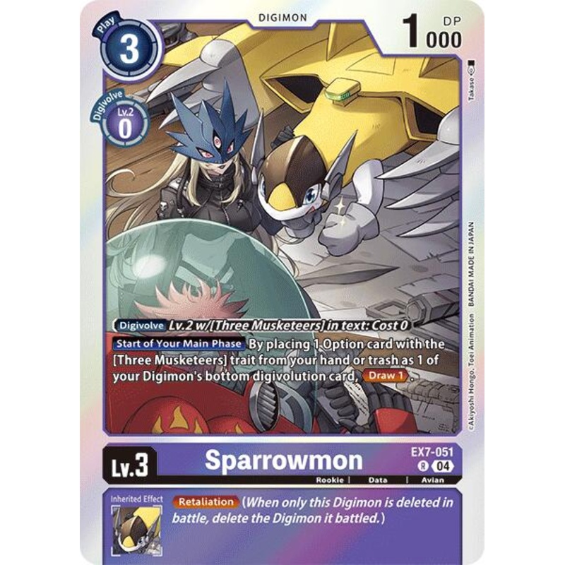 Sparrowmon [EX7-051] [Digimon LIBERATOR]