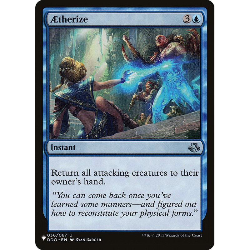 Aetherize [The List]