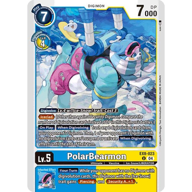 PolarBearmon [EX8-023] [Chain of Liberation]