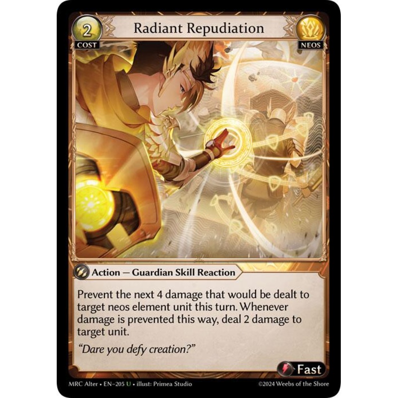 Radiant Repudiation (205) [Mercurial Heart Alter Edition]