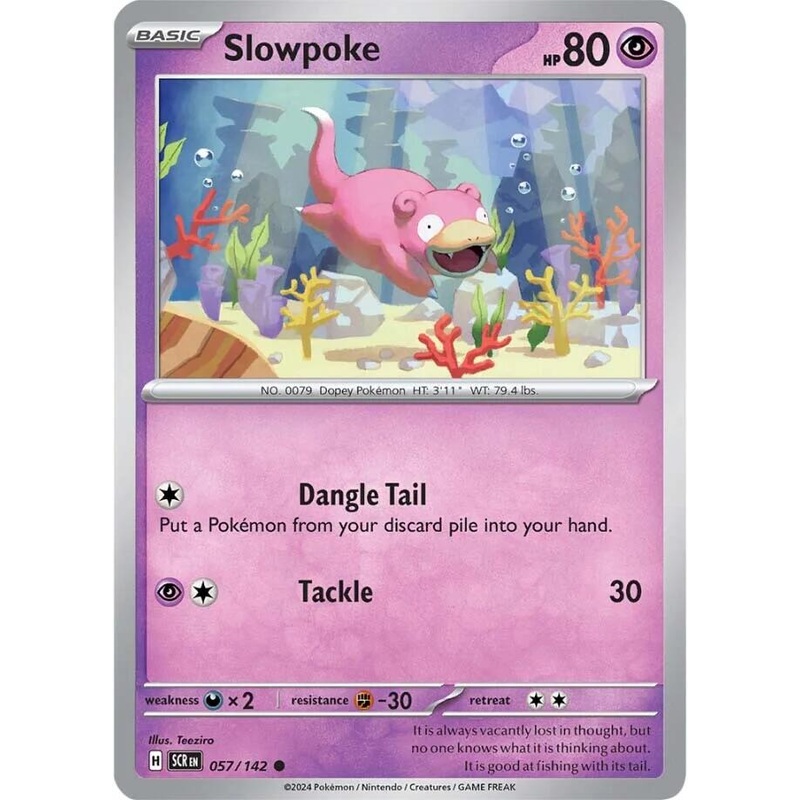 Slowpoke (057/142) [Scarlet & Violet: Stellar Crown]
