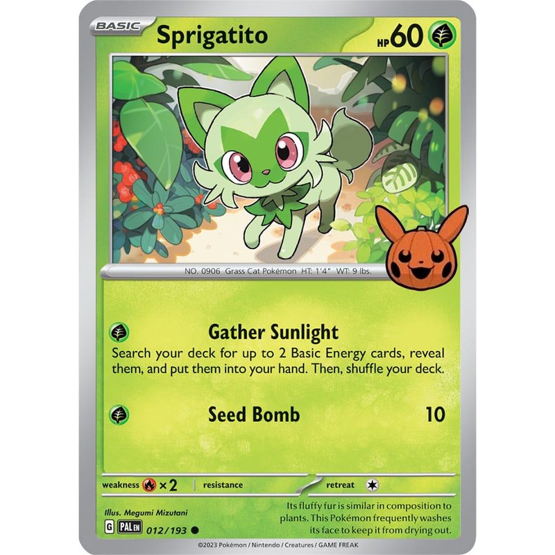 Sprigatito (012/193) [Trick or Trade 2024]