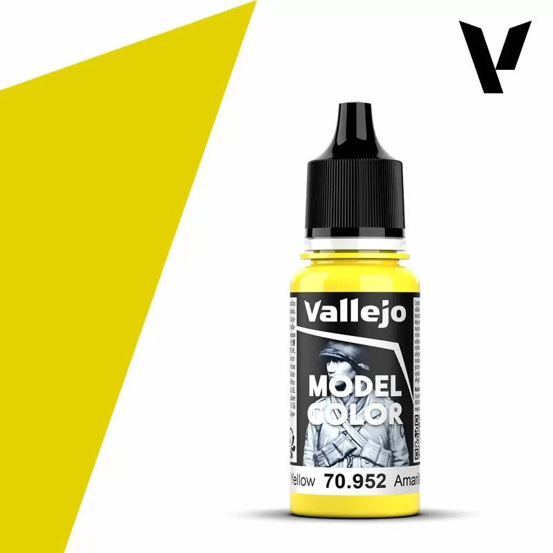 Vallejo Model Colour – Lemon Yellow (Single Bottle 18ml)