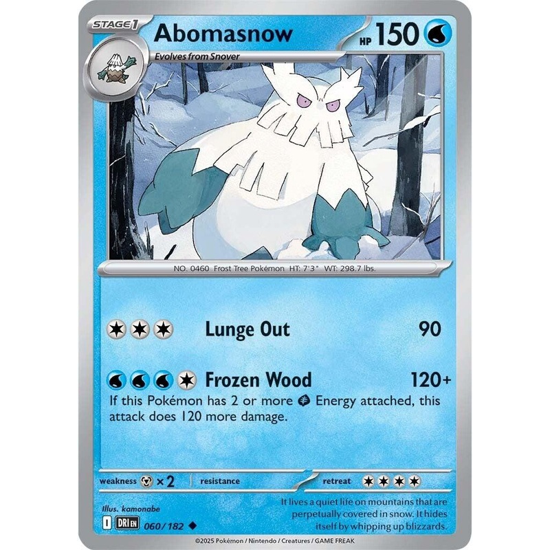 Abomasnow (060/182) [Scarlet & Violet: Destined Rivals]