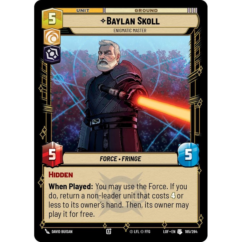 Baylan Skoll – Enigmatic Master (185/264) (185/264) [Legends of the Force]