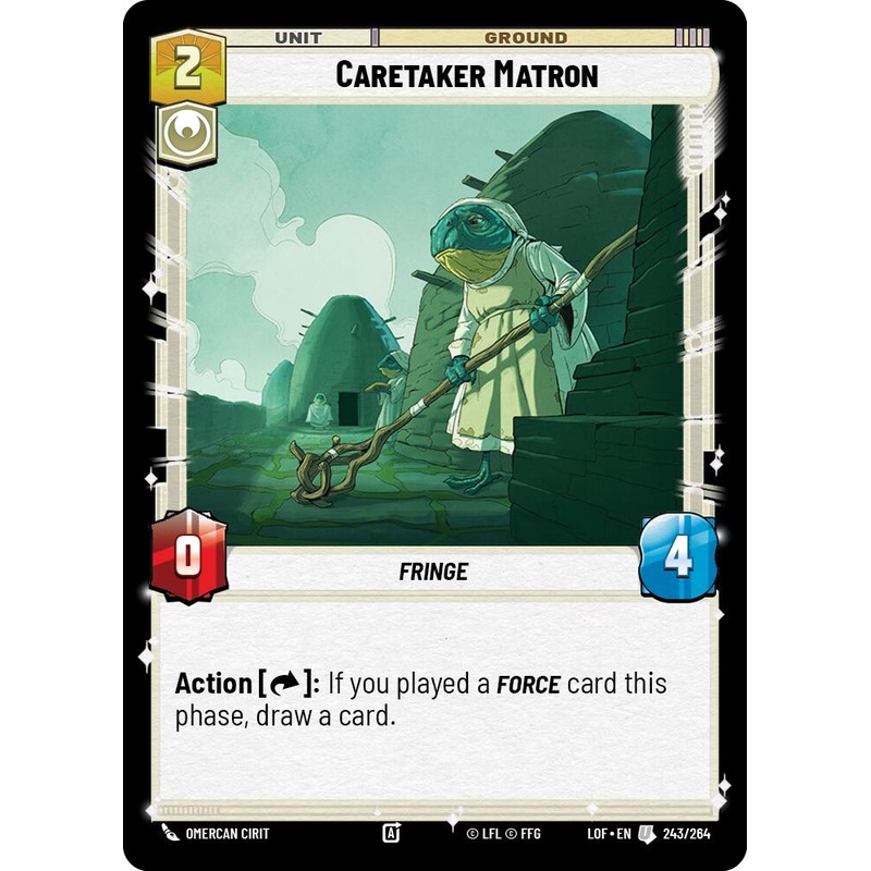 Caretaker Matron (243/264) (243/264) [Legends of the Force]