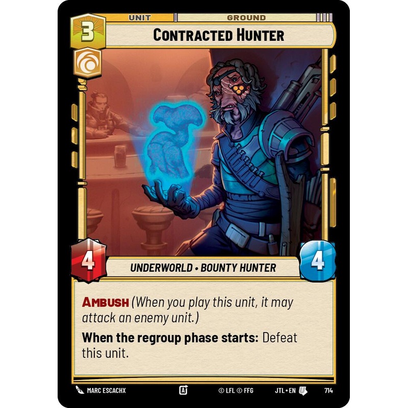 Contracted Hunter (714) (714) [Jump to Lightspeed]