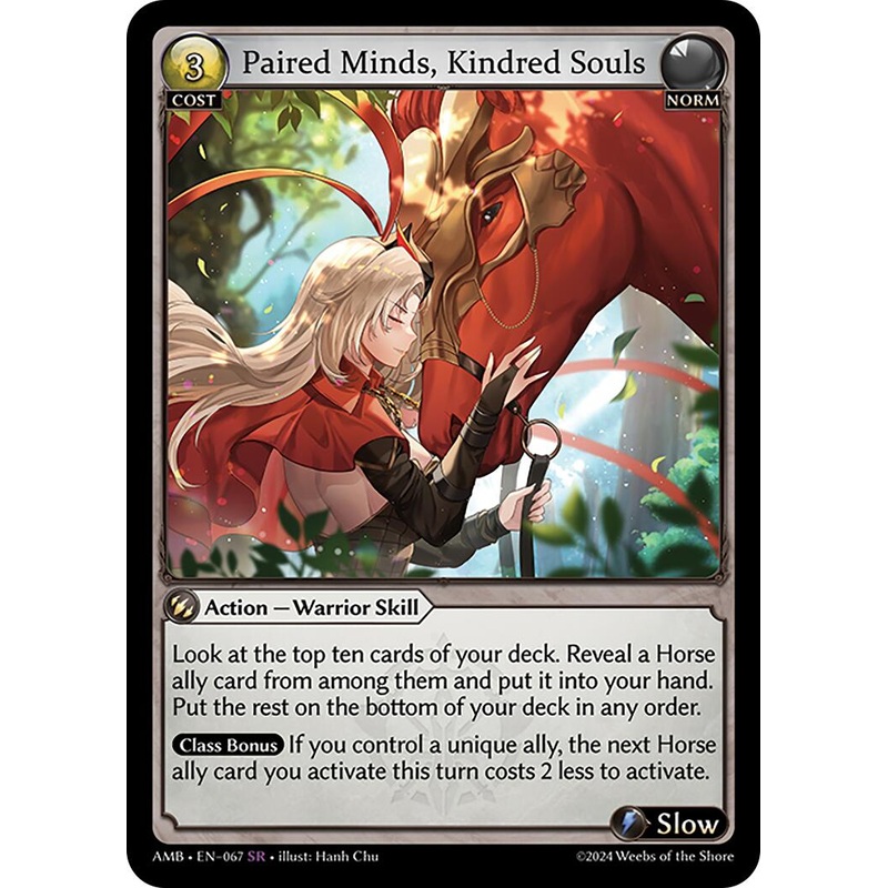 Paired Minds, Kindred Souls (067) [Mortal Ambition]