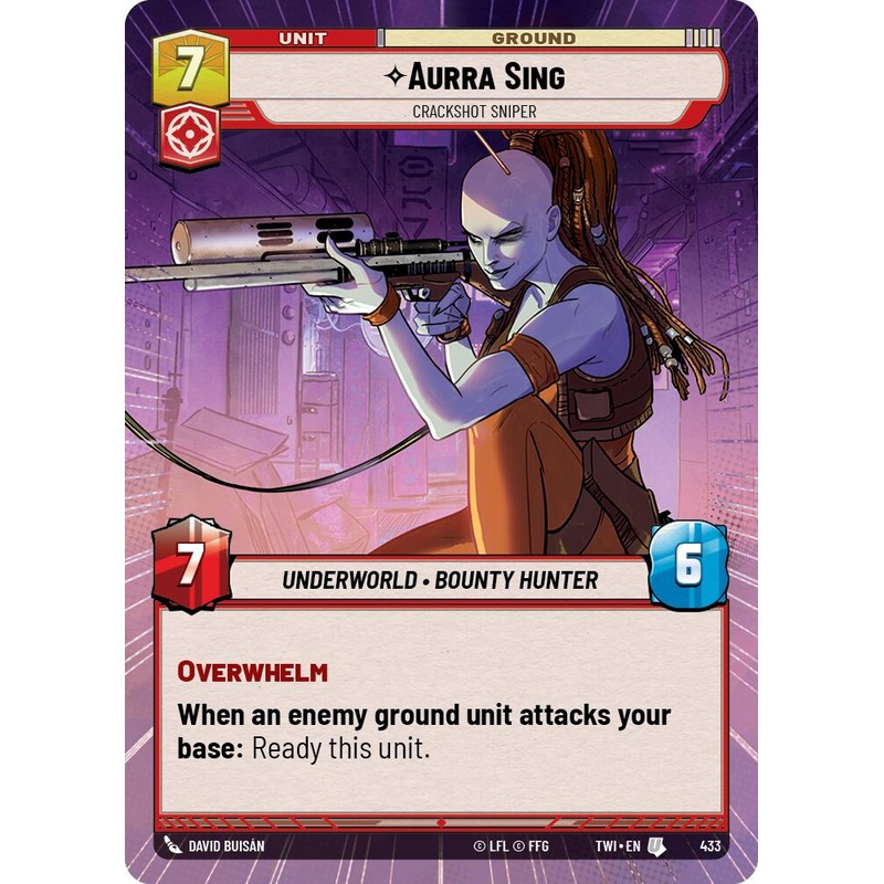 Aurra Sing – Crackshot Sniper (Hyperspace) (433) [Twilight of the Republic]
