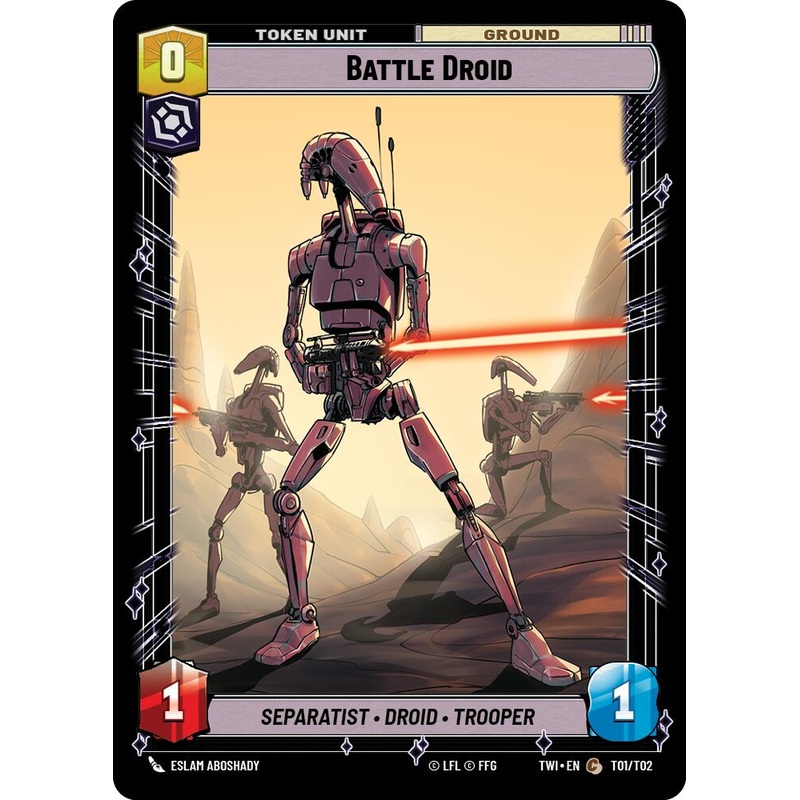 Battle Droid // Clone Trooper (T01 // T02) [Twilight of the Republic]