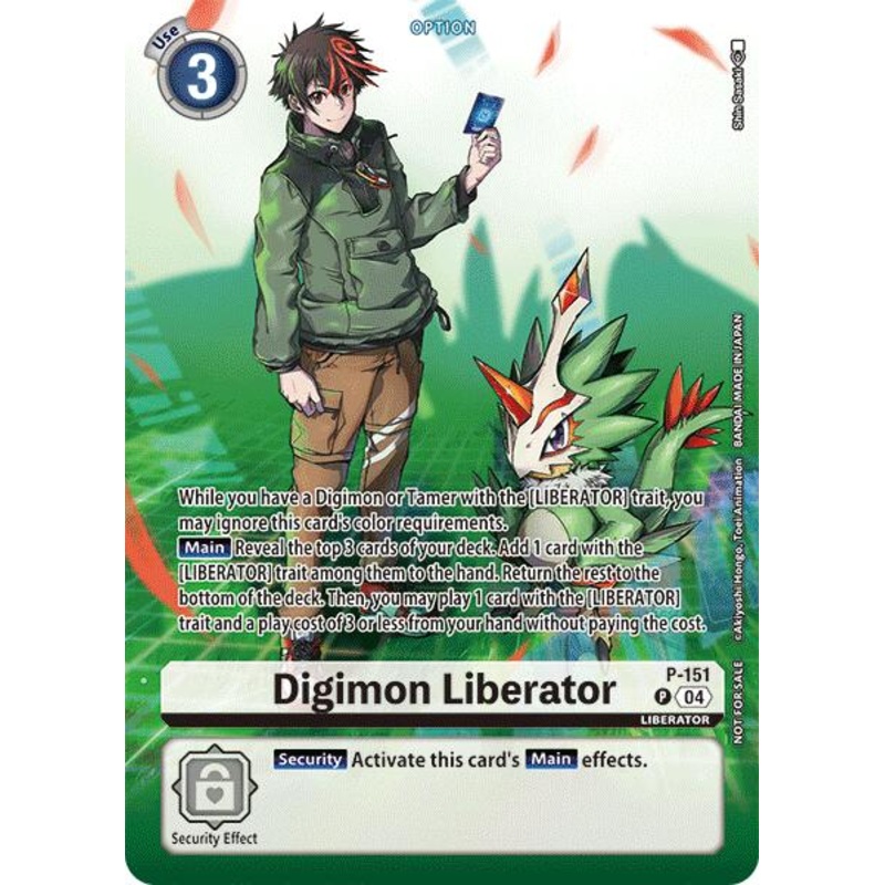 Digimon Liberator [P-151] – P-151 (Legend Pack 2024) [Promotional Cards]