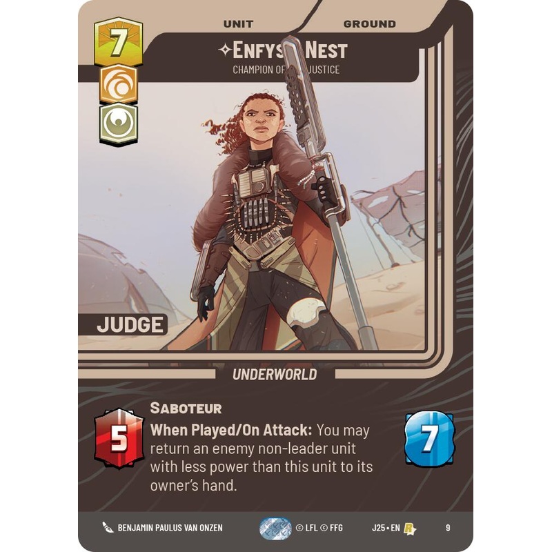 Enfys Nest – Champion of Justice (9) (9) [Judge Promos]