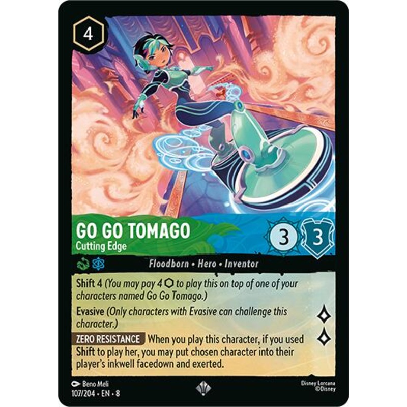 Go Go Tomago – Cutting Edge (107/204) [Reign of Jafar]