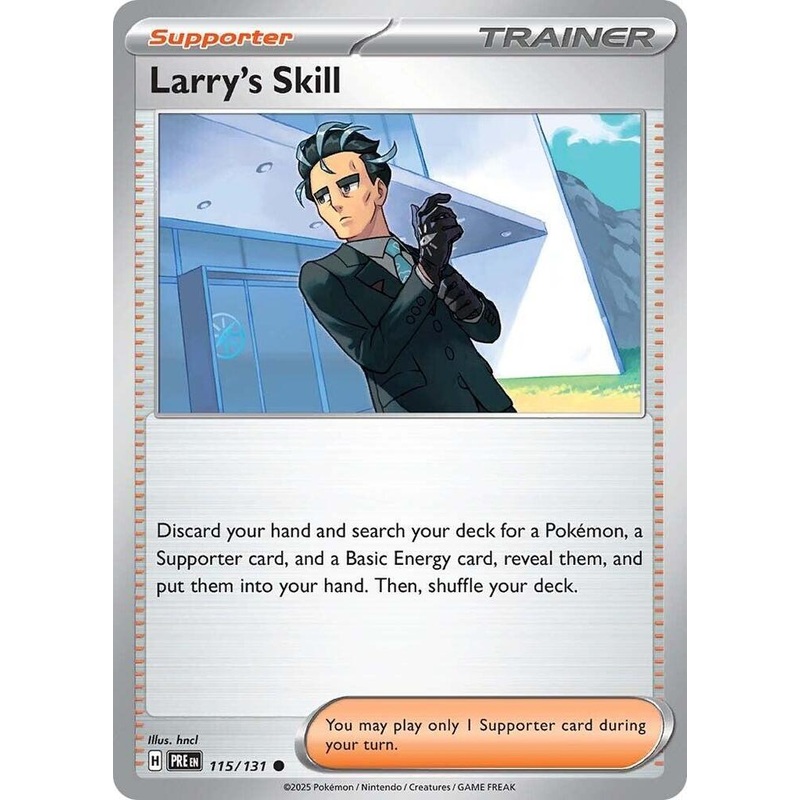 Larry’s Skill (115/131) [Scarlet & Violet: Prismatic Evolutions]