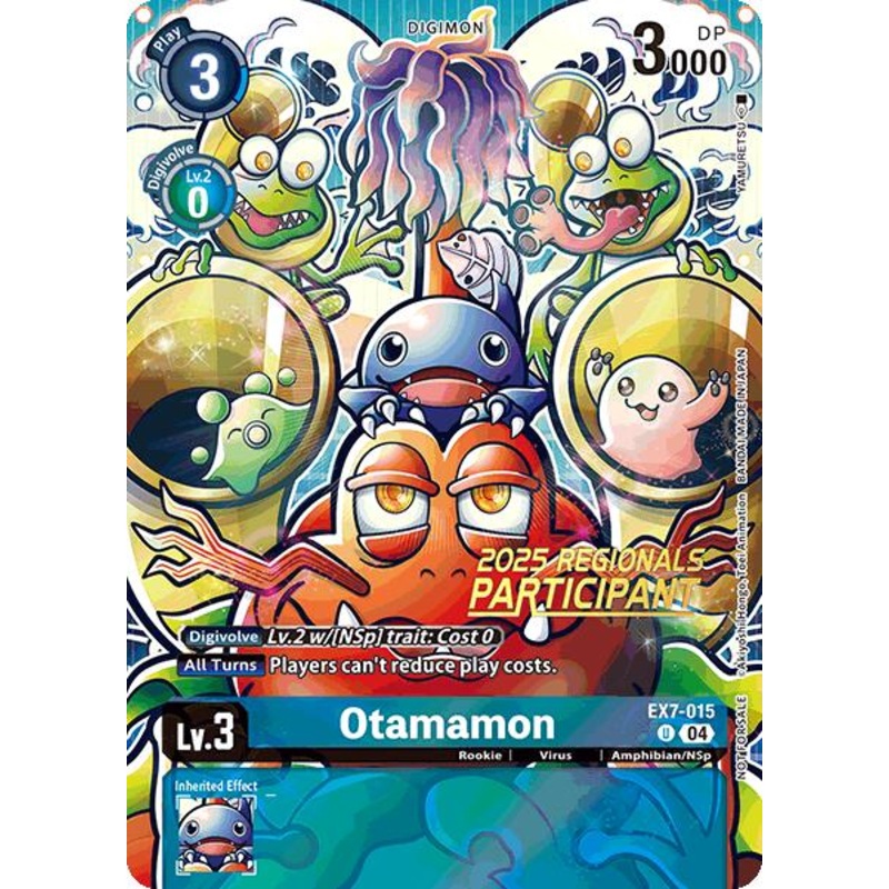Otamamon [EX7-015] (2025 Regionals Participant) [Digimon LIBERATOR Promos]