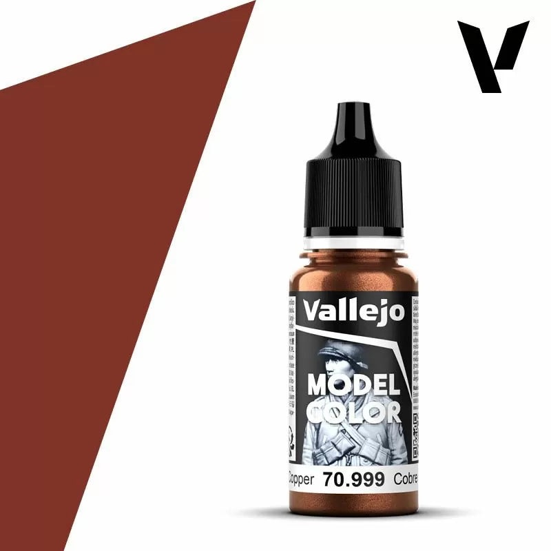 Vallejo Model Colour – Copper (Single Bottle 18ml)