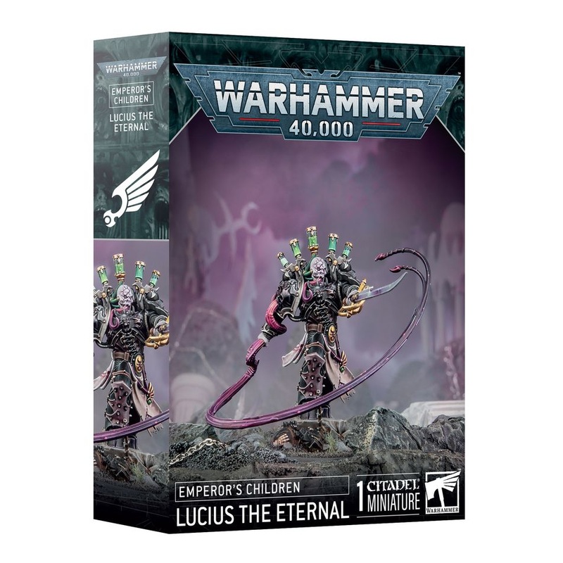 Wharhammer 40,000:  Emperor’s Children – Lucius the Eternal