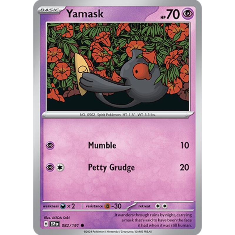 Yamask (082/191) [Scarlet & Violet: Surging Sparks]