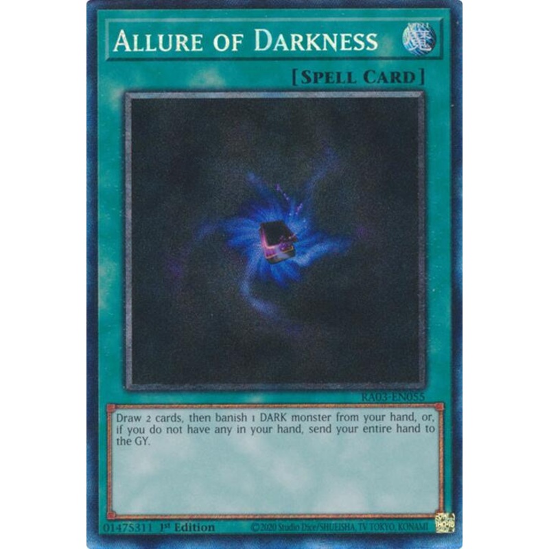 Allure of Darkness (CR) [RA03-EN055] Prismatic Collector’s Rare