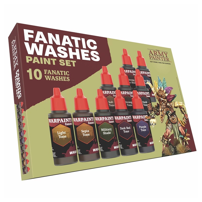 Army Painter: Fanatic – Washes Paint Set