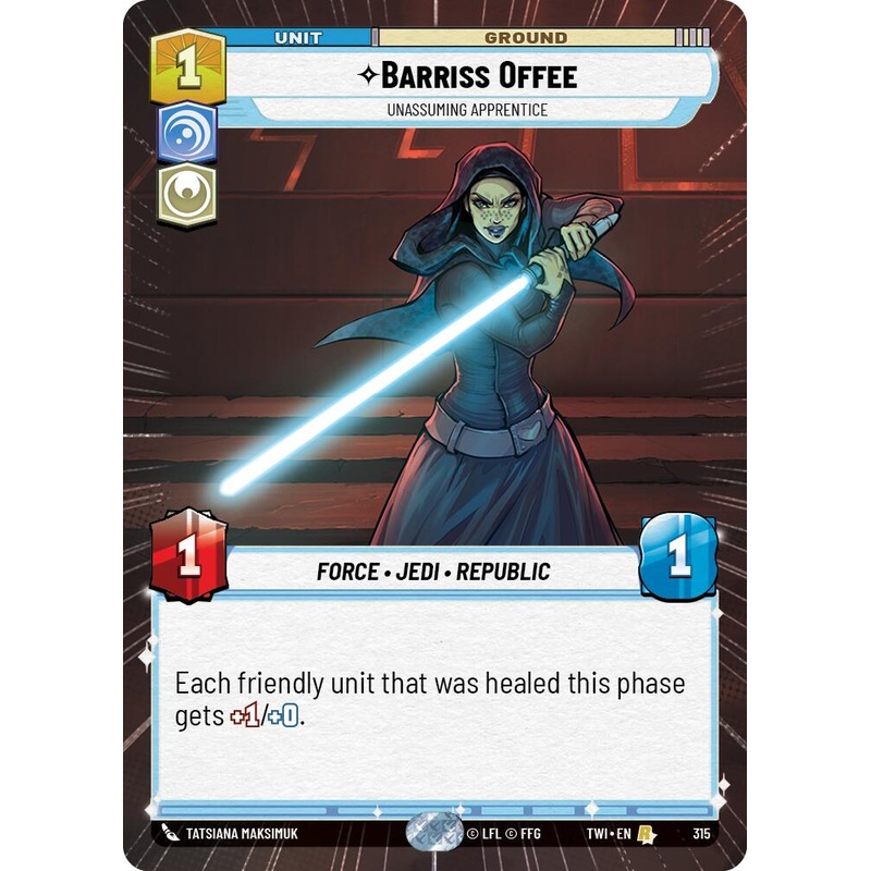 Barriss Offee – Unassuming Apprentice (Hyperspace) (315) [Twilight of the Republic]