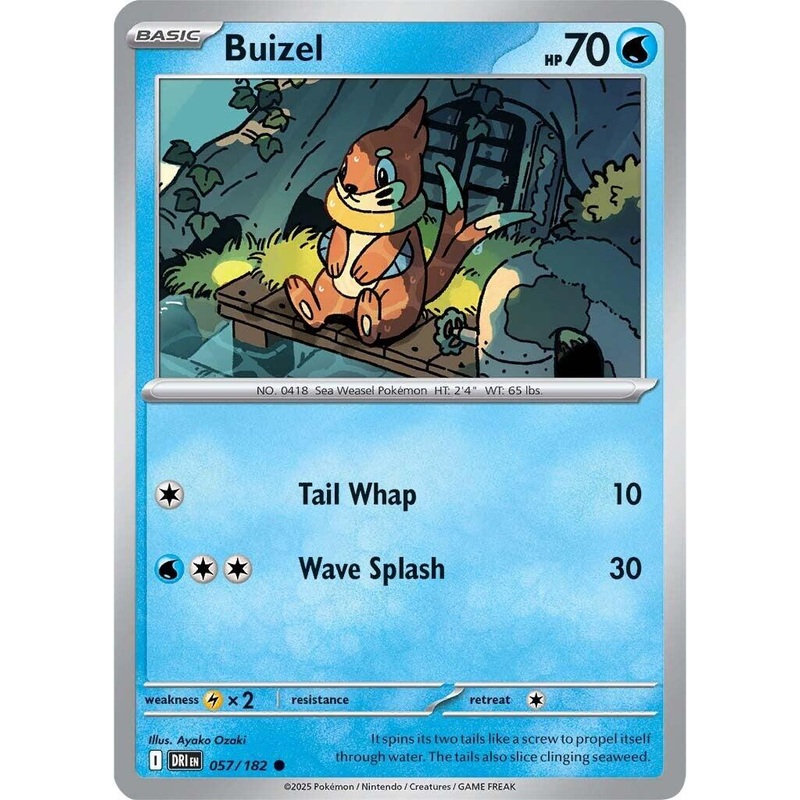 Buizel (057/182) [Scarlet & Violet: Destined Rivals]