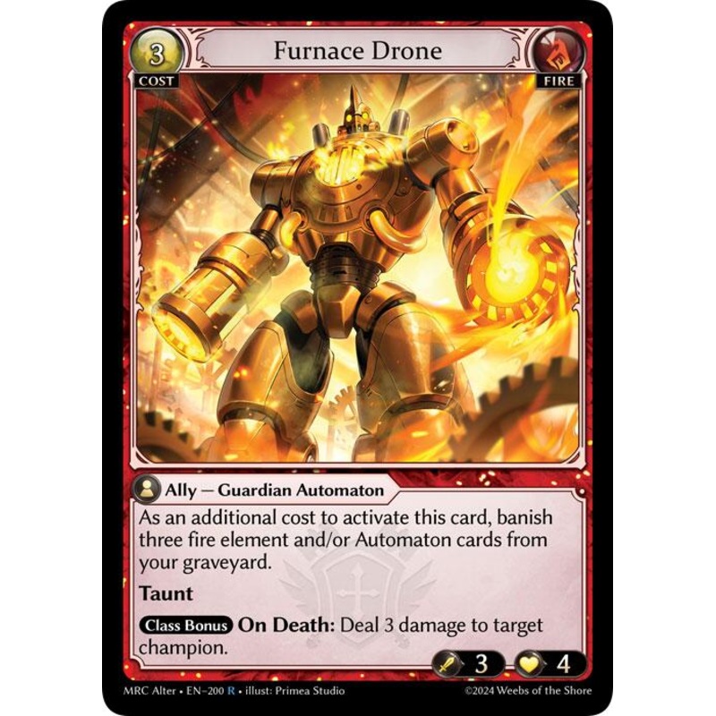 Furnace Drone (200) [Mercurial Heart Alter Edition]